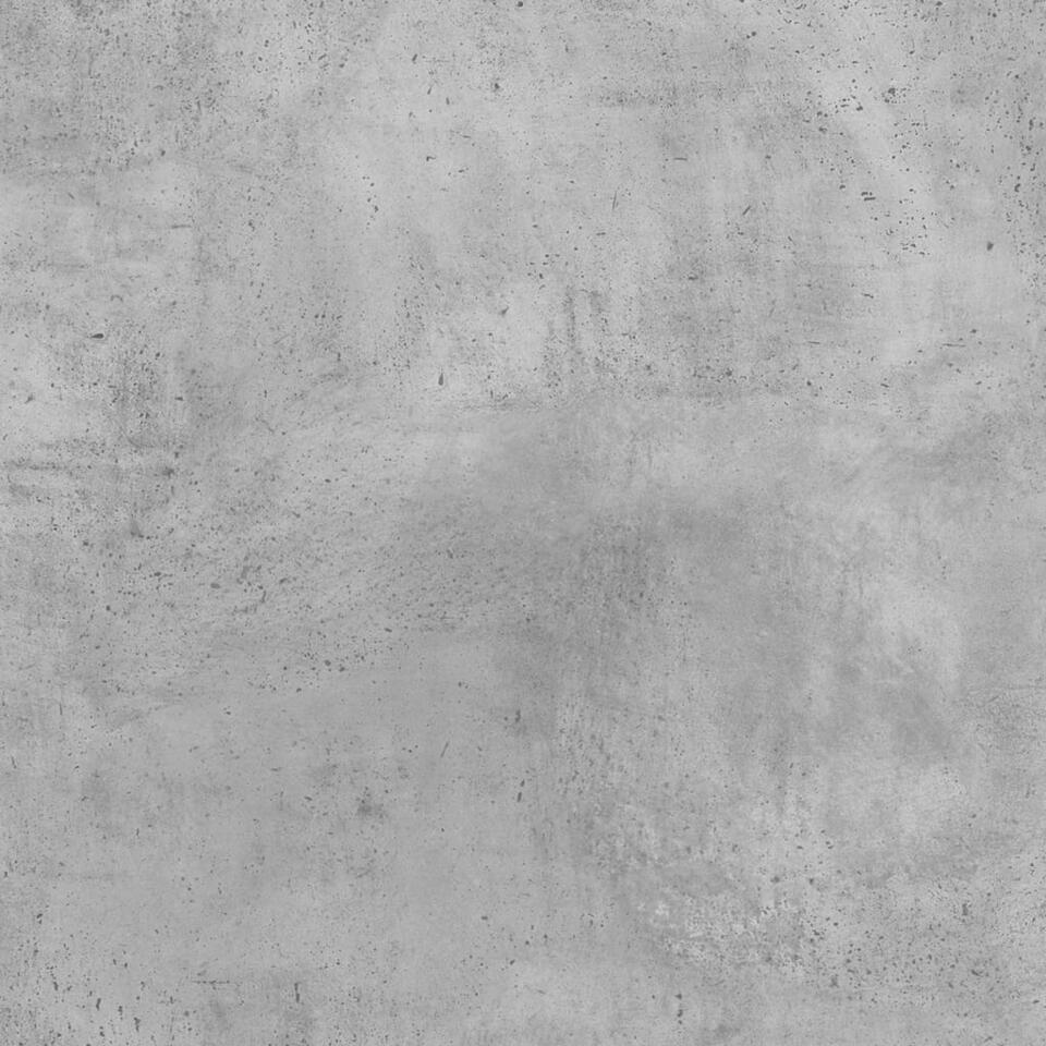 VIDAXL Salontafel 60x60x42 cm spaanplaat betongrijs