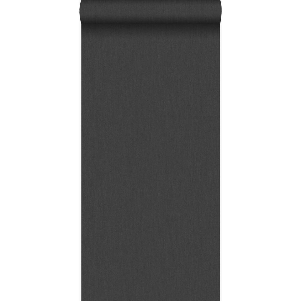 Origin behang - linnen - zwart - 53 cm x 10,05 m product