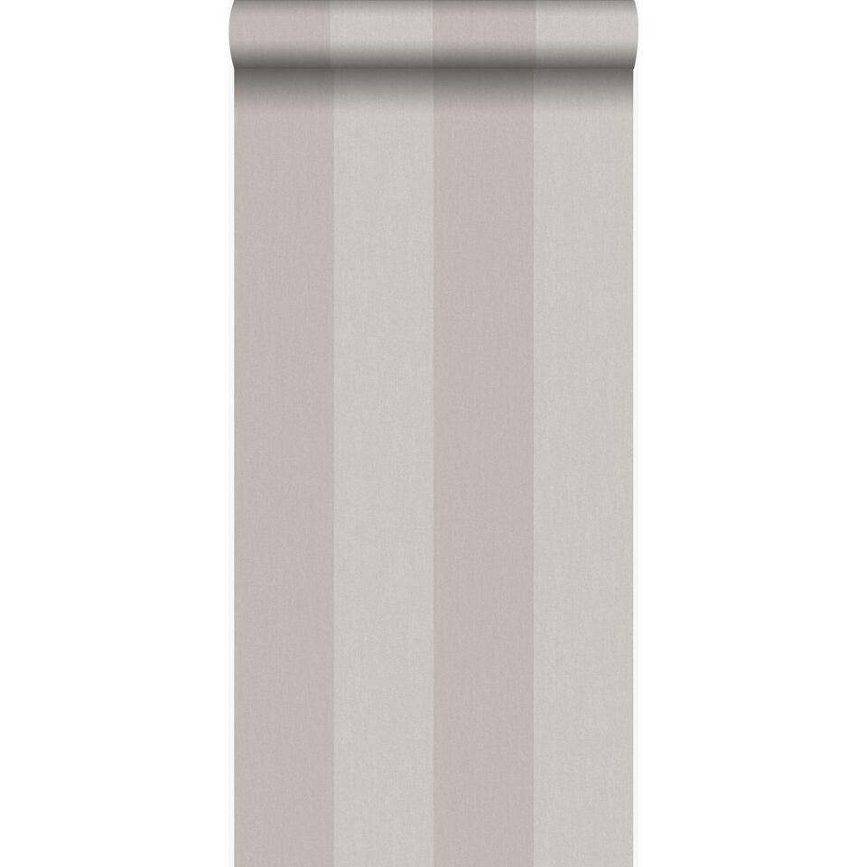 Origin behang - strepen - licht taupe - 53 cm x 10,05 m product