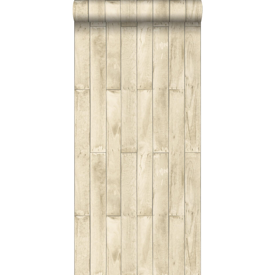 ESTAhome behang - houtlook - beige - 53 cm x 10,05 m product
