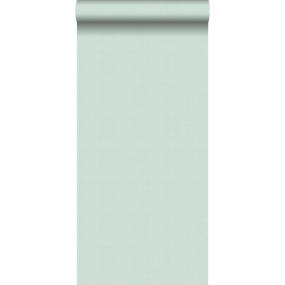 ESTAhome behang - linnenstructuur - mintgroen - 0.53 x 10.05 m product