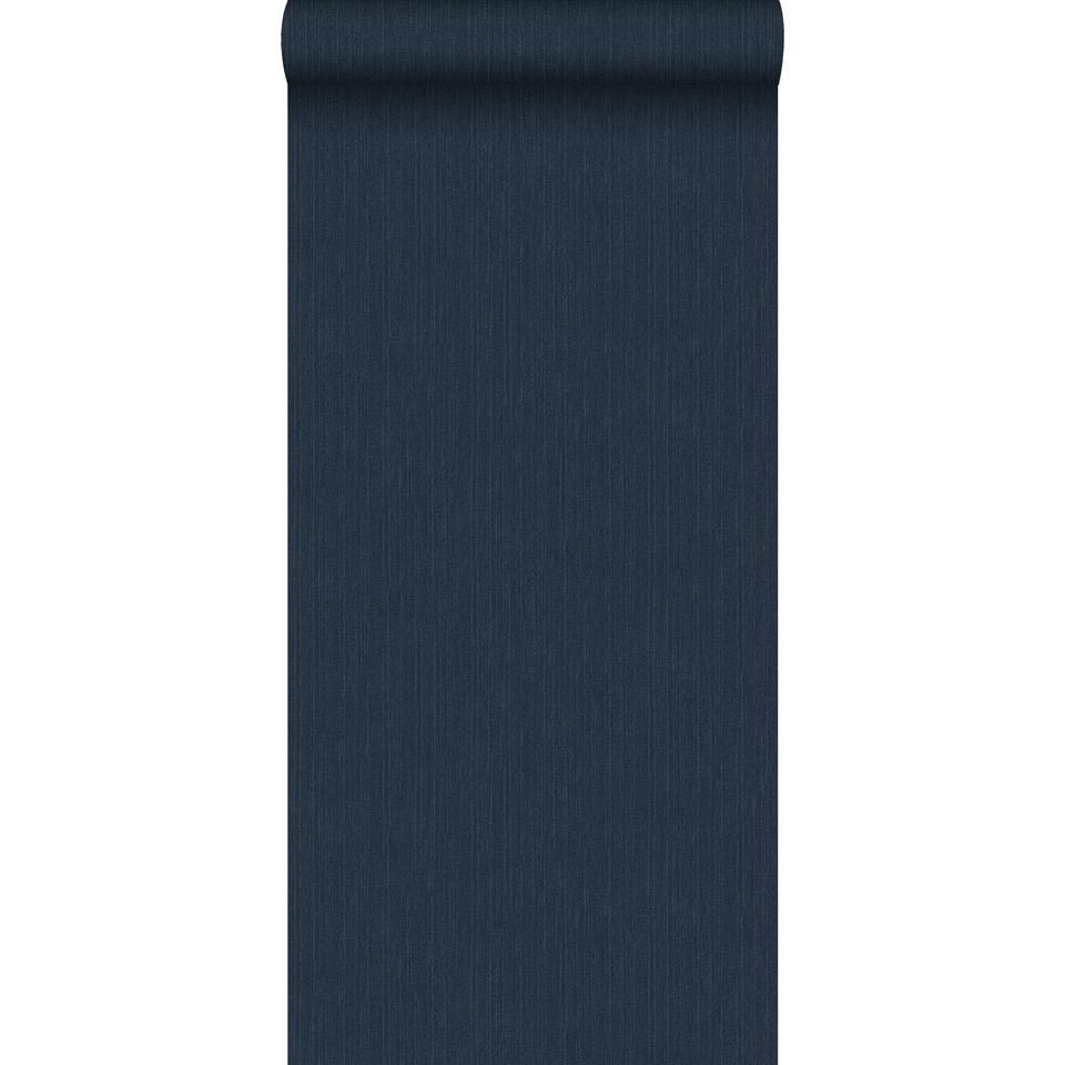 ESTAhome behang - denim jeans structuur - donkerblauw - 53cm x 10,05m product