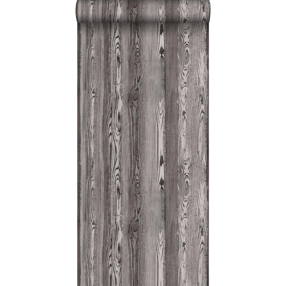 ESTAhome behang - hout motief - bruin - 53 cm x 10,05 m product