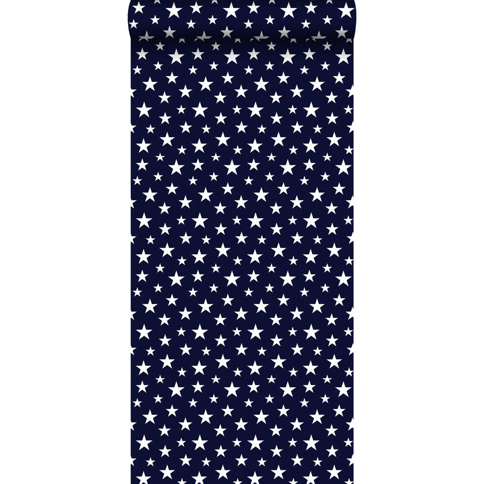 ESTAhome behang - sterretjes - donkerblauw - 53 cm x 10,05 m product