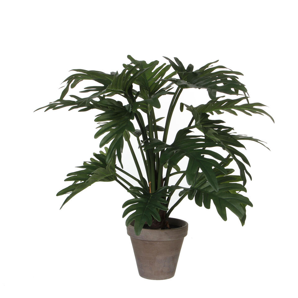 Mica Decorations Philodendron Selloum Kunstplant in Bloempot H50 cm product