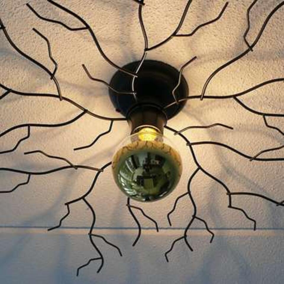 Ylumen Plafondlamp Bichero - Ø 80 cm - zwart
