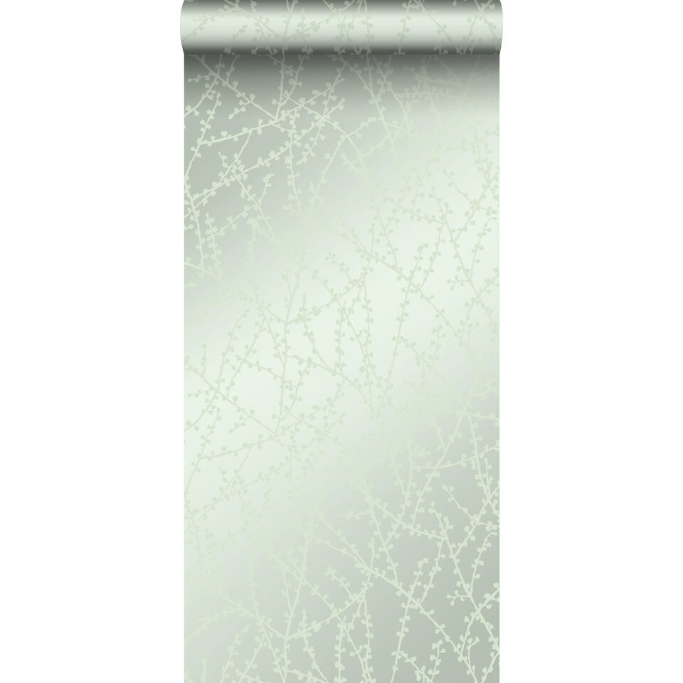 Origin behang - bloesemtak - mintgroen - 53 cm x 10,05 m product