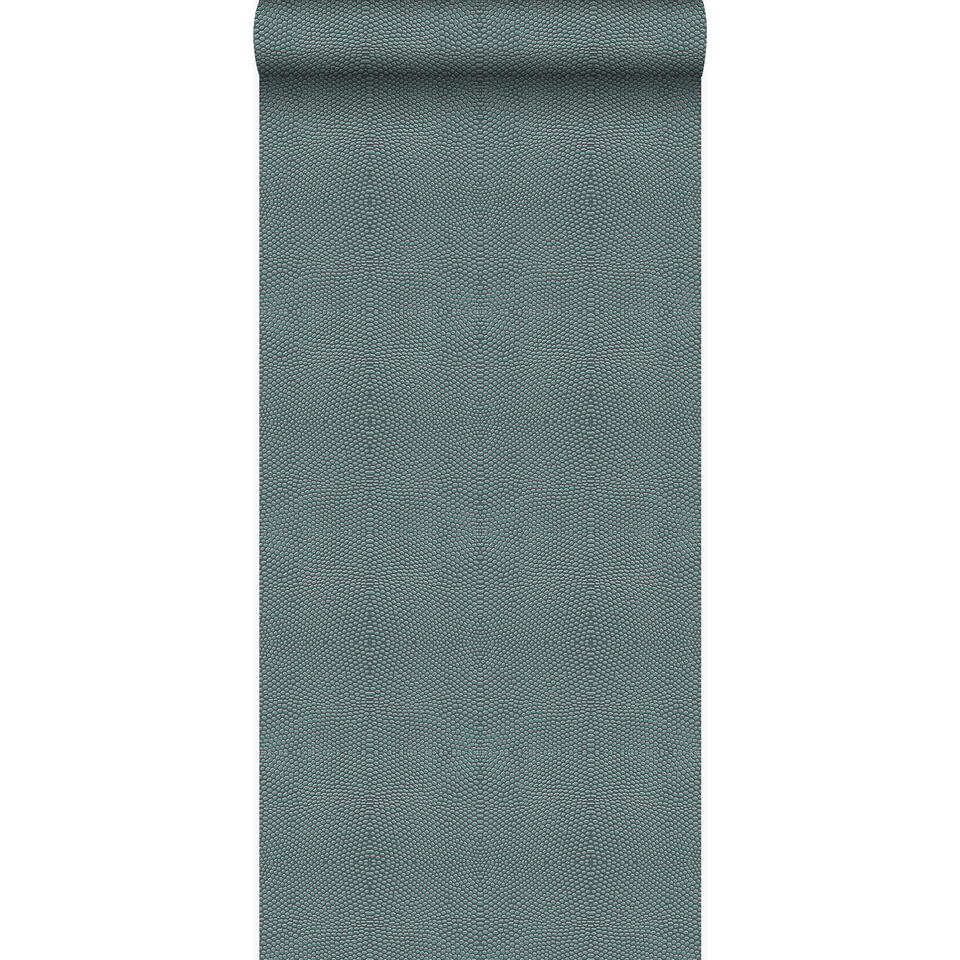 Origin behang - dierenhuidprint - petrolblauw - 53 cm x 10,05 m product