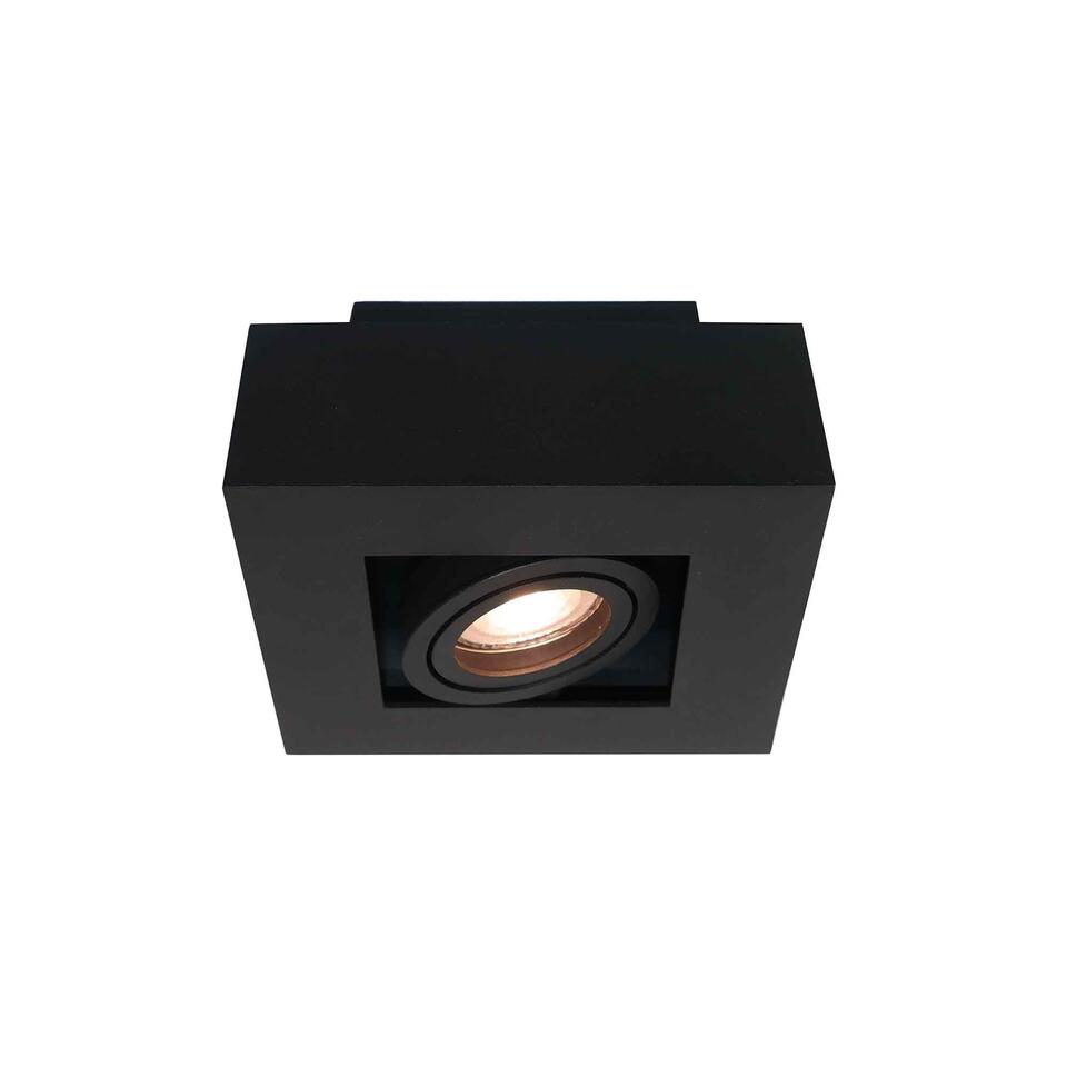 Artdelight Spot Bosco 1 lichts - 14 x 14 cm - zwart