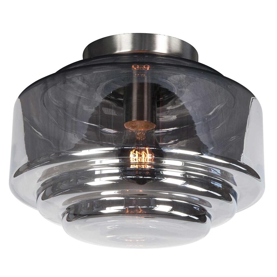 Highlight Plafondlamp Deco Cambridge - Ø 30 cm - rook