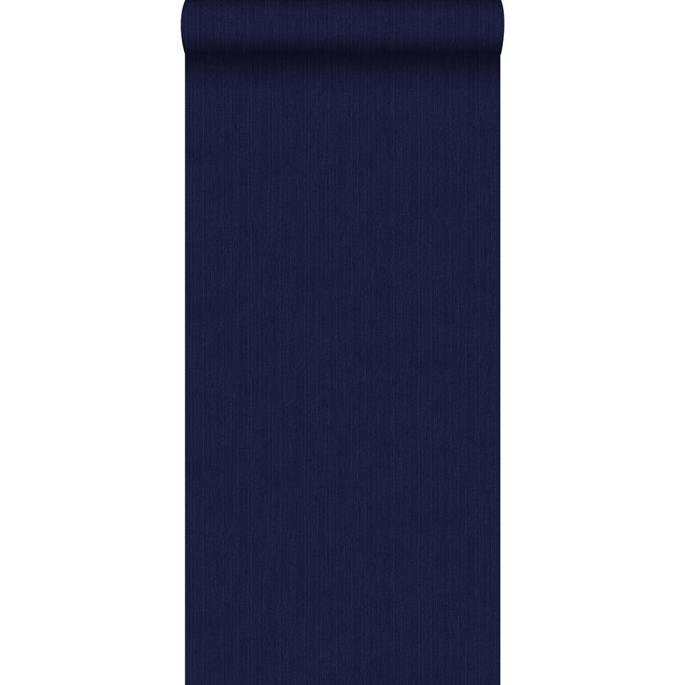 ESTAhome behang - jeans structuur - donkerblauw - 53 cm x 10,05 m product