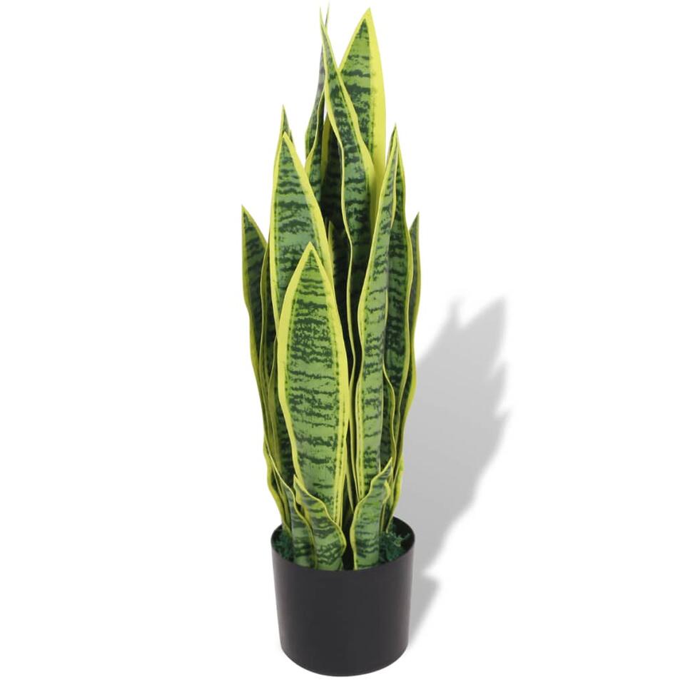 vidaXL Kunst sanseveria plant met pot 65 cm groen product