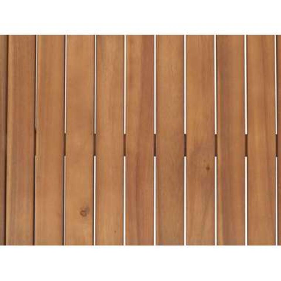 Beliani bistroset JAVA - lichte houtkleur acaciahout