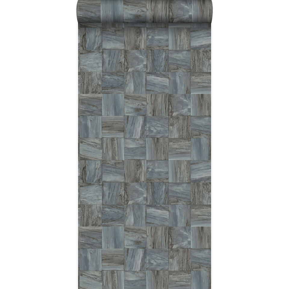Origin behang - sloophout motief - kiezelgrijs - 53 cm x 10.05 m product