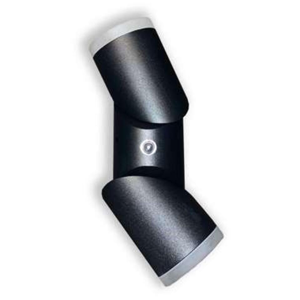 Steinhauer Buitenlamp Flexx - LED - dag nacht sensor - zwart