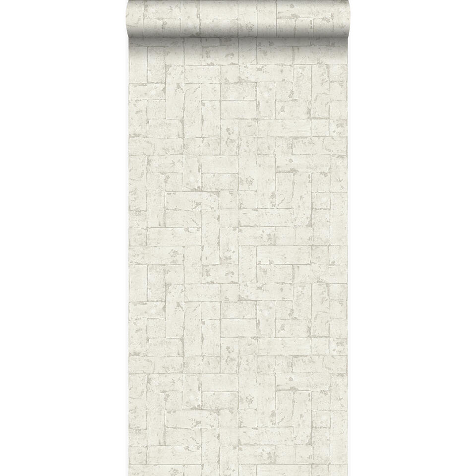 Origin behang - bakstenen - lichtbeige - 53 cm x 10.05 m product