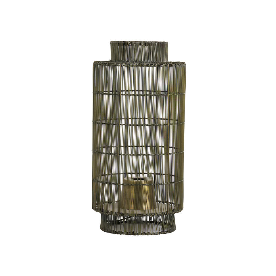 Tafellamp/Lantaarn GRUARO - Draad Antiek-Brons product