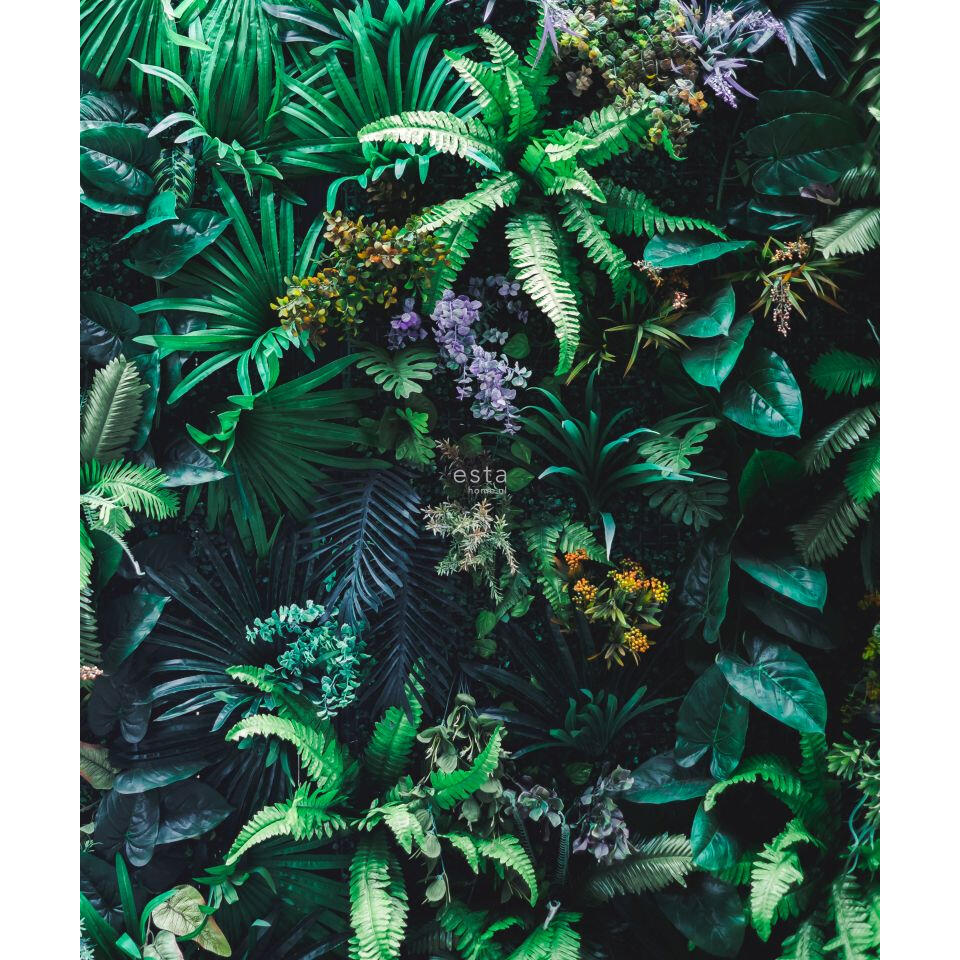 ESTAhome fotobehang - tropische planten - groen - 2.325 x 2.79 m product