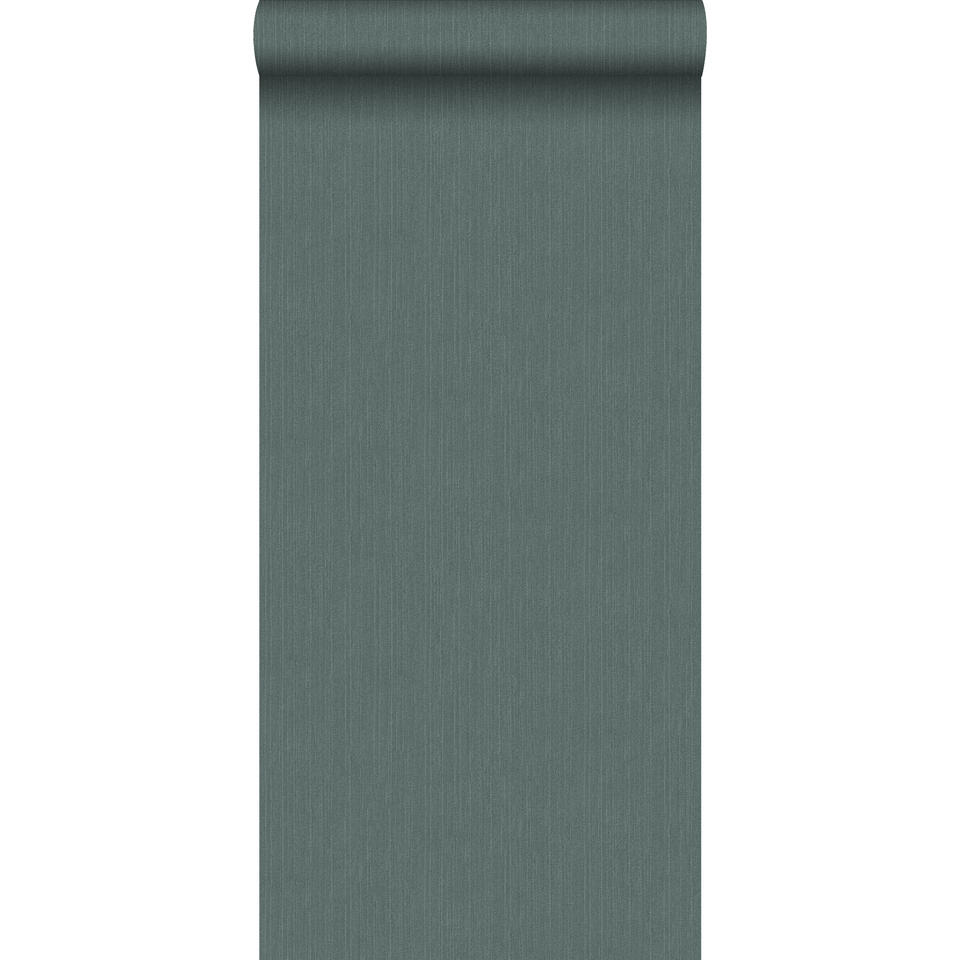 ESTAhome behang - denim jeans structuur - groen - 53 cm x 10,05 m product