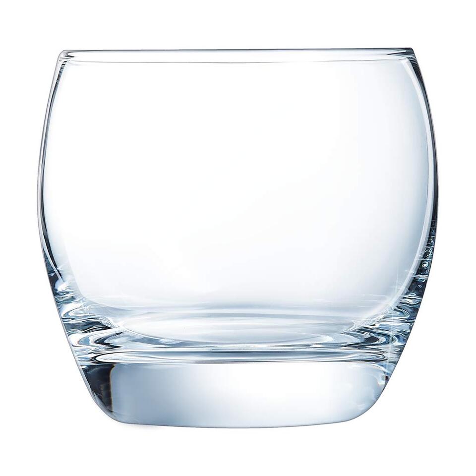 kwartaal Oswald jas Arcoroc Salto waterglas - 32 cl - Set-6 | Leen Bakker