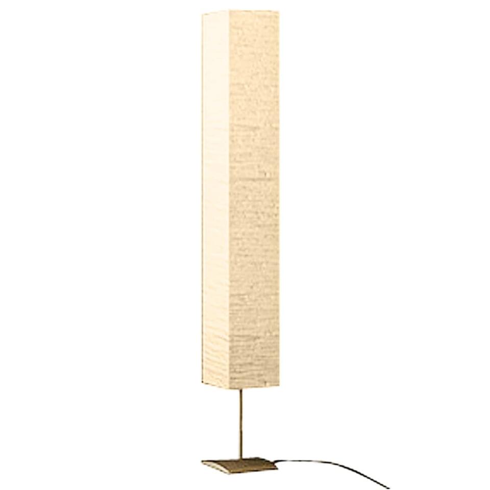 erectie Erge, ernstige meel VIDAXL Vloerlamp met stalen standaard 170 cm beige | Leen Bakker