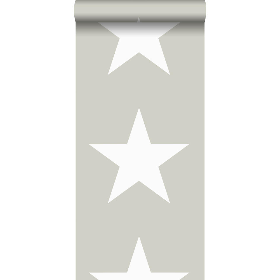 ESTAhome behang - sterren - donker beige - 0.53 x 10.05 m product