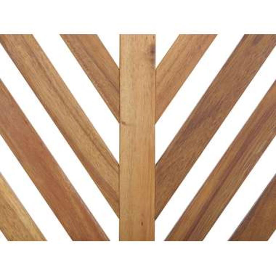 Beliani bistroset TERNI - lichte houtkleur acaciahout