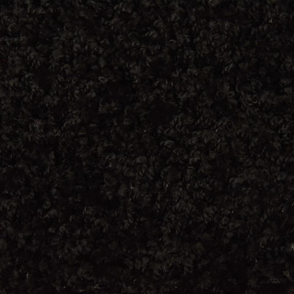 vidaXL Trapmatten 15 st 65x25 cm zwart