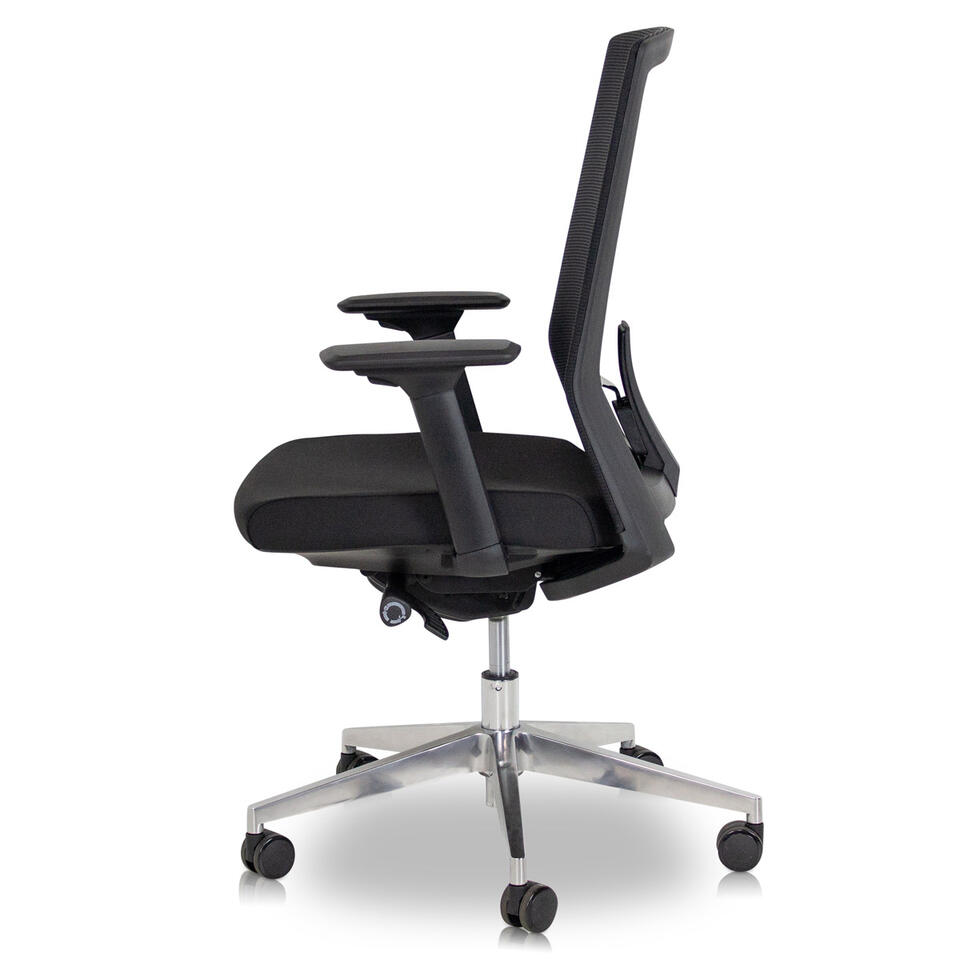 MRC COMFORT Set - Zit-sta bureau + stoel - 120x80 - bruin eiken