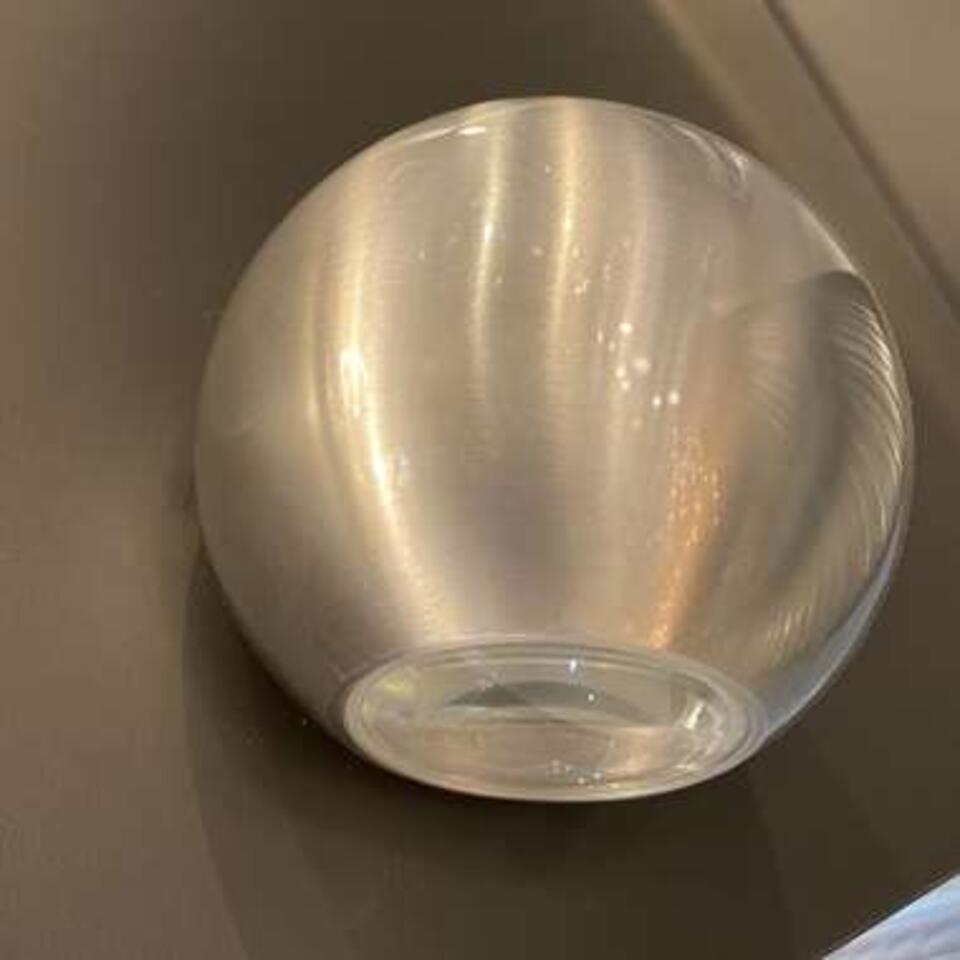 Artdelight Wandlamp Denver - Ø 10 cm - aluminium