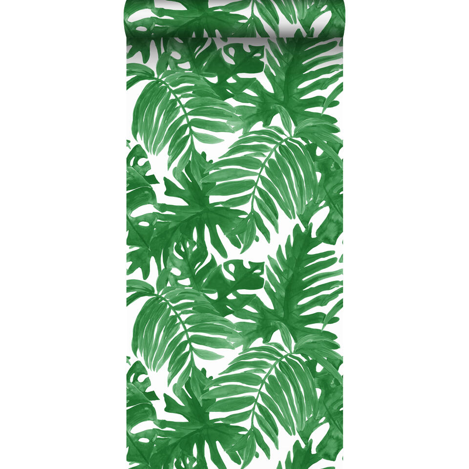 Sanders & Sanders behang - palmbladeren - groen - 0.53 x 10.05 m product