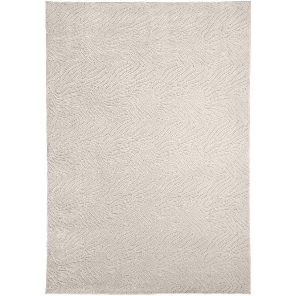 Leen Bakker Vloerkleed Isa Zand 160x230 Cm Polyester Beige