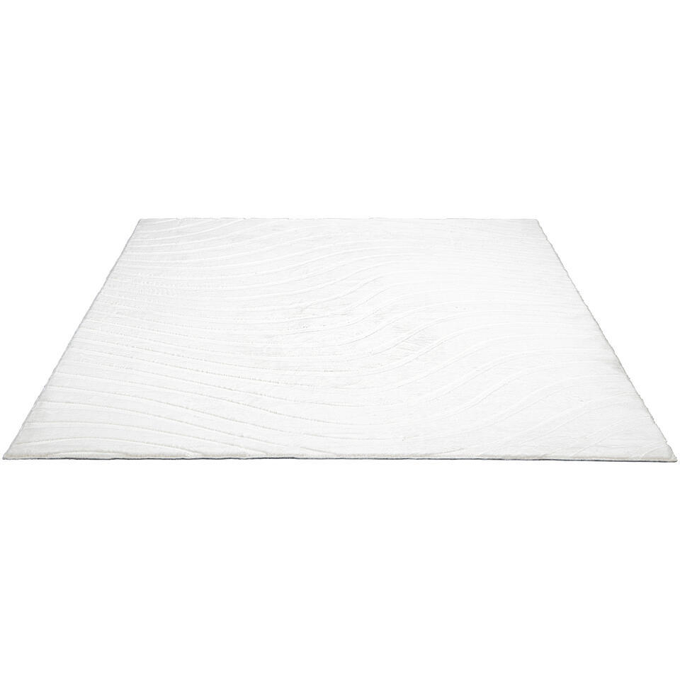 25 korting Leen Bakker Vloerkleed Lotta 160x230 Cm Polyester Crème