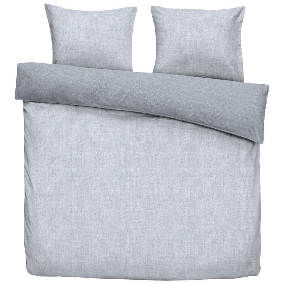 Leen Bakker - Dekbedovertrek Steve - 200x200 Cm - Katoen - Blauw