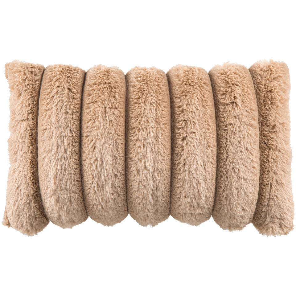 2e Halve Prijs Sierkussen Rocco - Caramel - 30x50 Cm