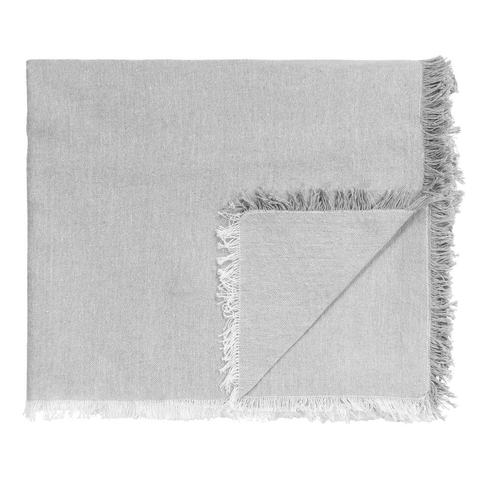 Tafelkleed Gael grijs - 140x240 cm | Leen Bakker
