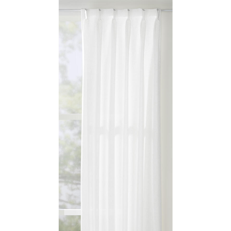 Leen Bakker - Inbetween Inspired - Polyester/Gerecycled Kunststof - Wit - H300 Cm