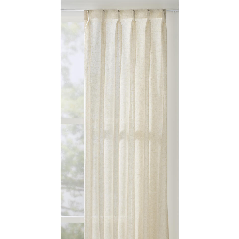Leen Bakker - Inbetween Paros - Polyester/Linnen - Beige - H300 Cm