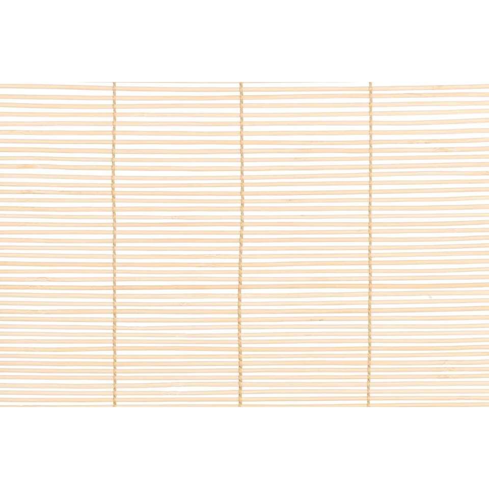 Sijpelen Opheldering Tether Rolgordijn Bamboe basic - naturel - 90x180 cm | Leen Bakker