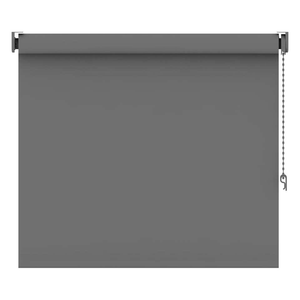 Fantastisch Charmant breken Rolgordijn verduisterend grijs - 60x160 cm | Leen Bakker