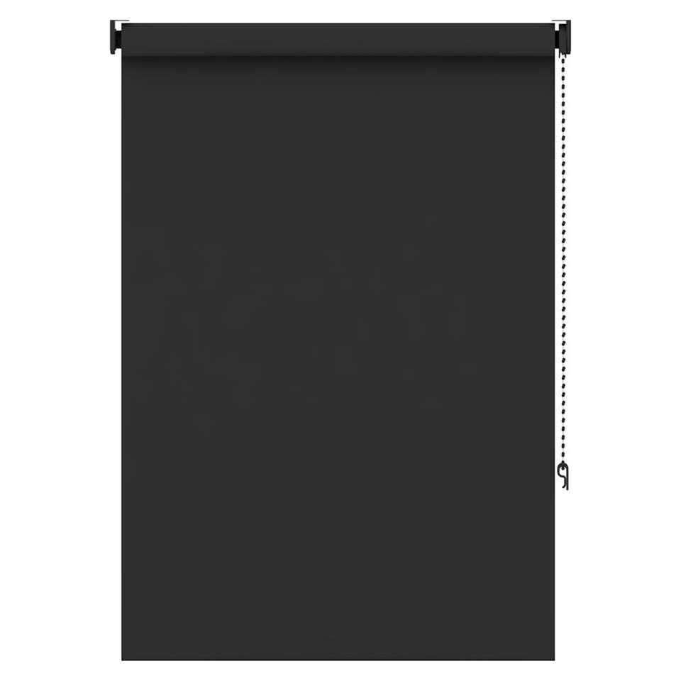 Fenstr rolgordijn verduisterend zwart - 180x240 cm