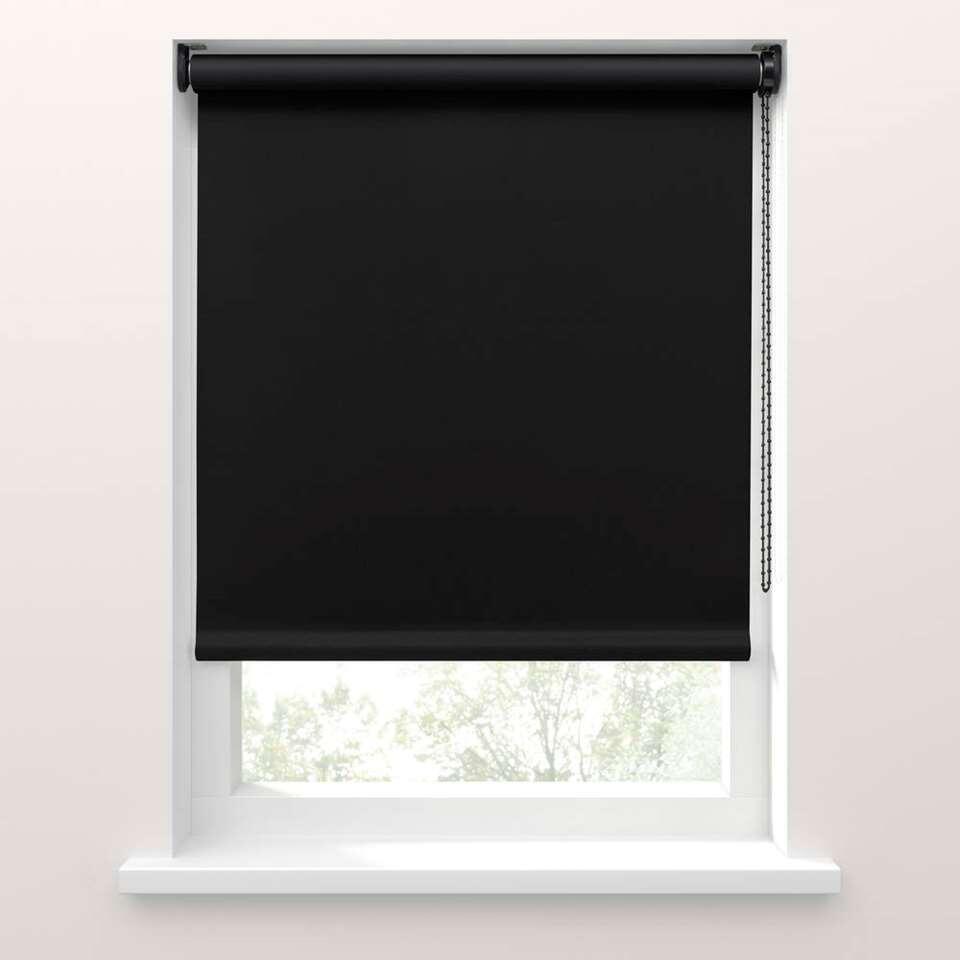 Fenstr rolgordijn verduisterend zwart - 180x240 cm
