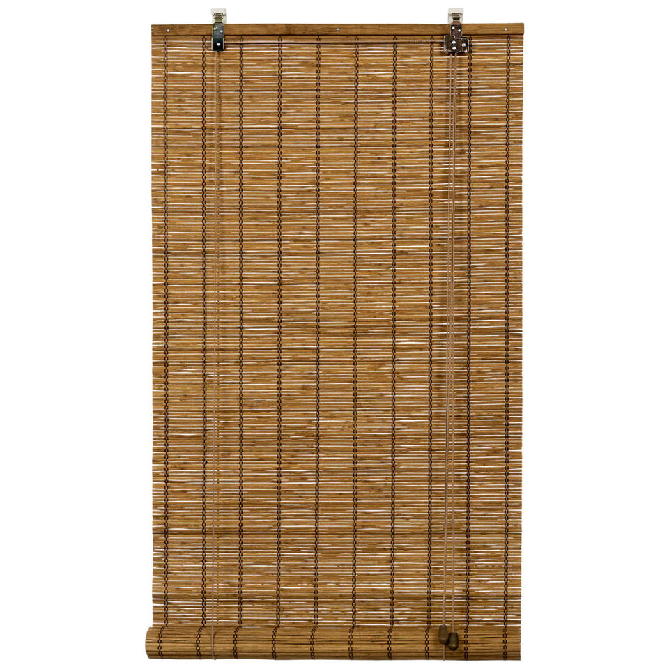 Fenstr Rolgordijn bamboe lichtbruin - 120x180 cm