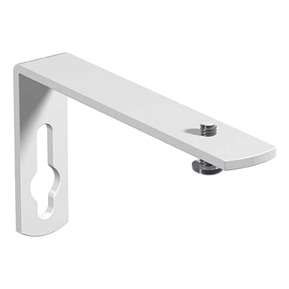Leen Bakker - Wandsteun 100 Mm - 2 Stuks - Metaal - Wit