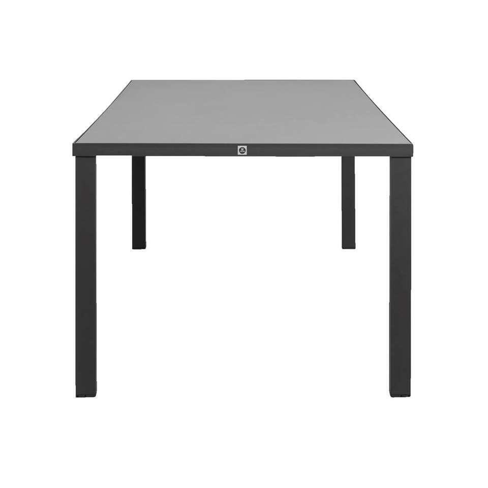 Le Sud tafel Limousin - grijs - 215x100x75 cm - Leen Bakker