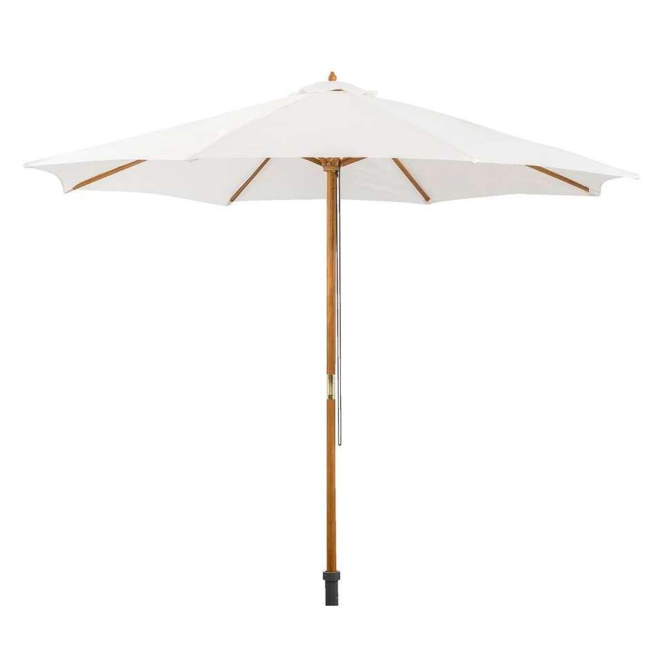 Pool schudden meisje Le Sud parasol Tropical - ecru - Ø300 cm | Leen Bakker