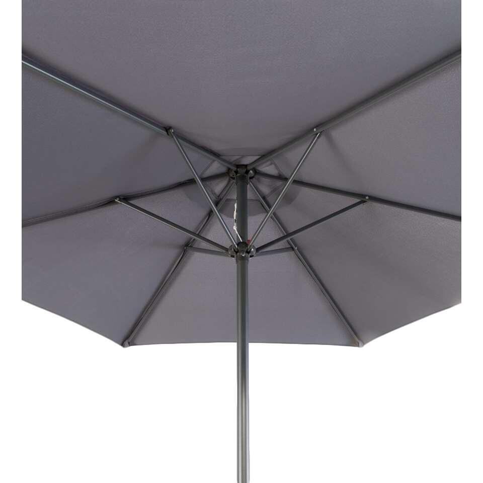 Le Sud parasol Blanca - antraciet - Ø250 cm