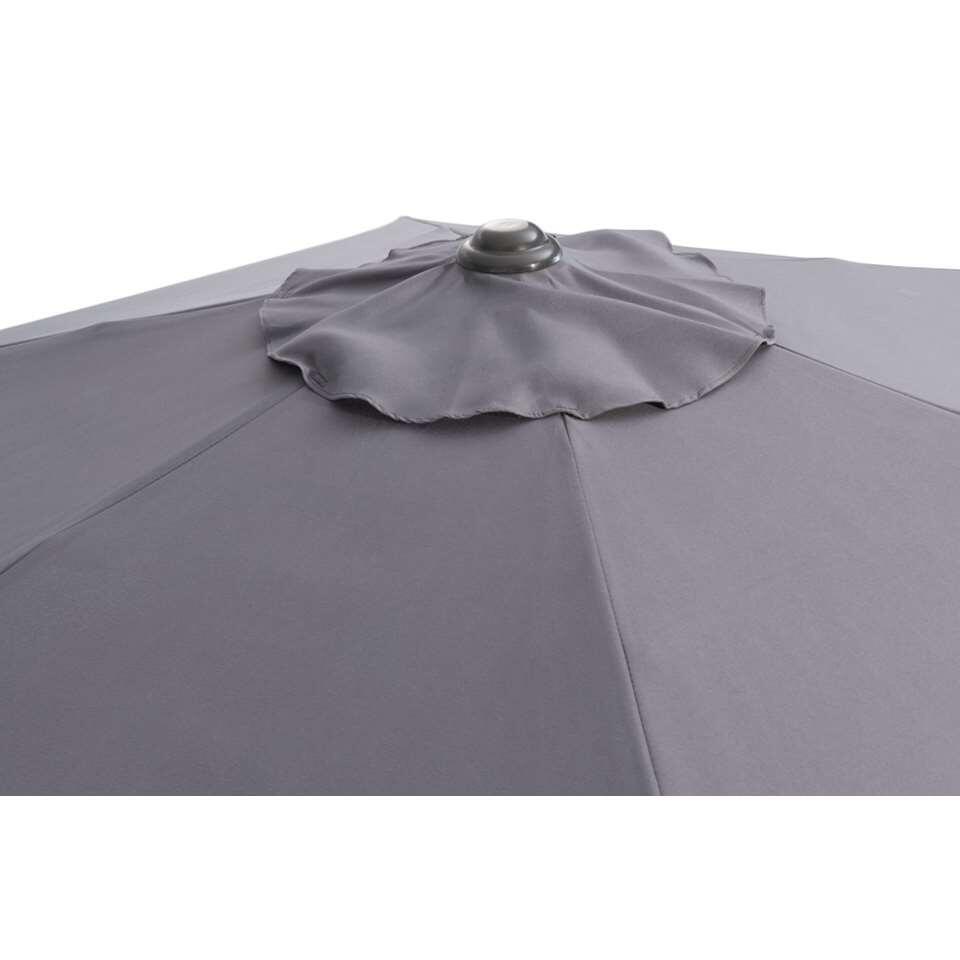 Le Sud parasol Blanca - antraciet - Ø250 cm