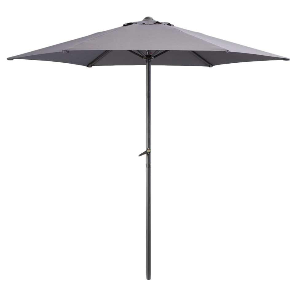 Leenbakker Le Sud parasol Blanca - antraciet - Ø250 cm aanbieding