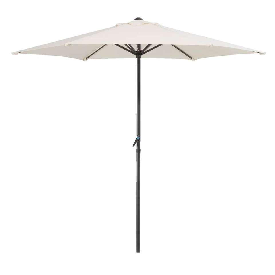 Leenbakker Le Sud parasol Blanca - écru - Ø250 cm aanbieding